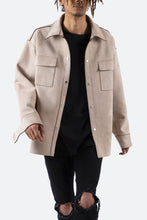 Load image into Gallery viewer, Suede Work Shirt - Tan