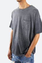 Load image into Gallery viewer, Vintage Pocket Tee - Vintage Black