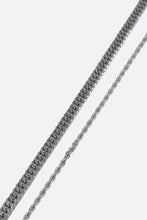 Load image into Gallery viewer, A1 Double Chain - Silver
