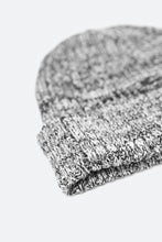 Load image into Gallery viewer, Ribbed Beanie - Black/White
